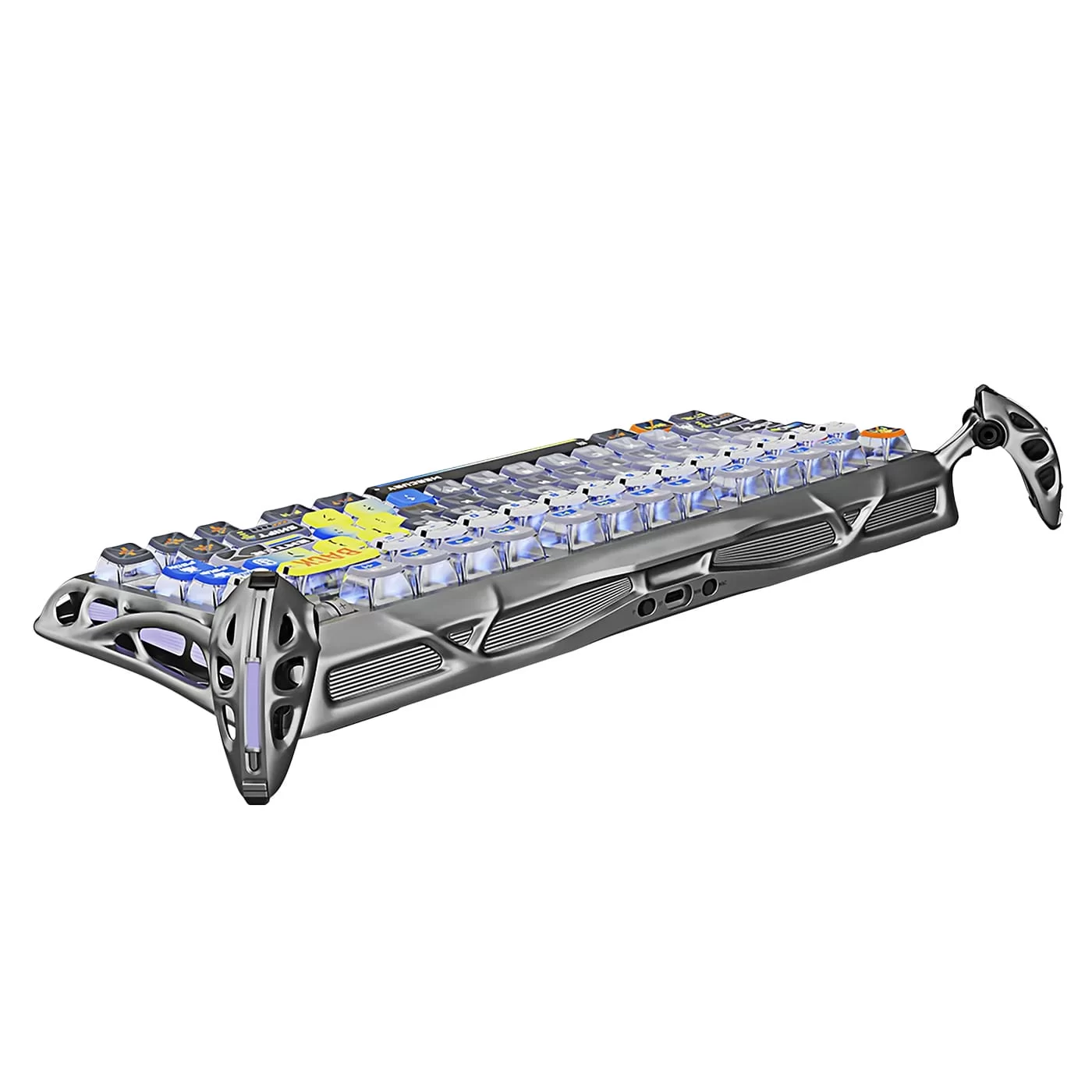 GravaStar Mercury K1 Pro Special Edition - Insterstellar Silver Gaming Keyboard 6 GravaStar Mercury K1 Pro Special Edition - Insterstellar Silver Gaming Keyboard - Ảnh 6