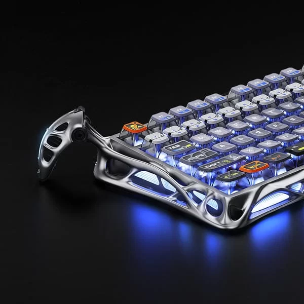 GravaStar Mercury K1 Pro Special Edition - Insterstellar Silver Gaming Keyboard 9 GravaStar Mercury K1 Pro Special Edition - Insterstellar Silver Gaming Keyboard - Ảnh 9