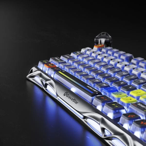 GravaStar Mercury K1 Pro Special Edition - Insterstellar Silver Gaming Keyboard 10 GravaStar Mercury K1 Pro Special Edition - Insterstellar Silver Gaming Keyboard - Ảnh 10