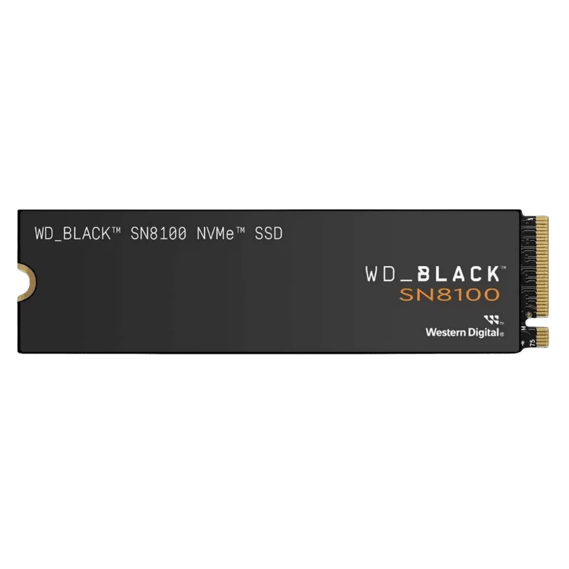 Western Digital WD_BLACK SN8100 2TB (WDS200T1X0M) SSD - M.2 NVMe, PCIe Gen4 x4 1 Western Digital WD_BLACK SN8100 2TB (WDS200T1X0M) SSD - M.2 NVMe, PCIe Gen4 x4