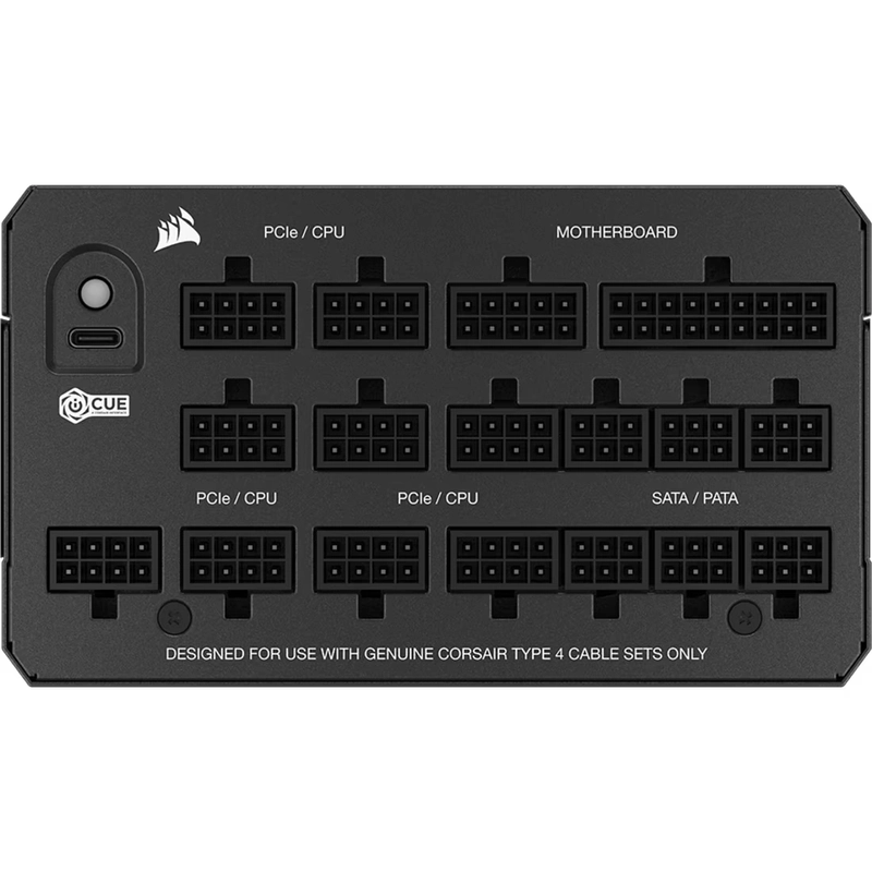 CORSAIR HX Series HX1200i ATX 3.1 PCIe 5.1 (2025) Fully Modular PSU - Dual 12V‑2×6 (GPU), 1200 Watt, 80 plus Platinum, Low-Noise 3 CORSAIR HX Series HX1200i ATX 3.1 PCIe 5.1 (2025) Fully Modular PSU - Dual 12V‑2×6 (GPU), 1200 Watt, 80 plus Platinum, Low-Noise - Ảnh 3