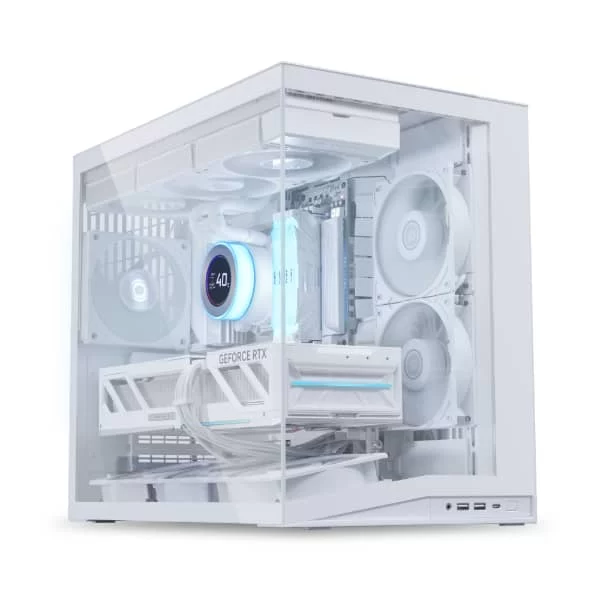 Lian Li O11D Mini V2 Flow White Mid Tower ATX Case 2 Lian Li O11D Mini V2 Flow White Mid Tower ATX Case - Ảnh 2