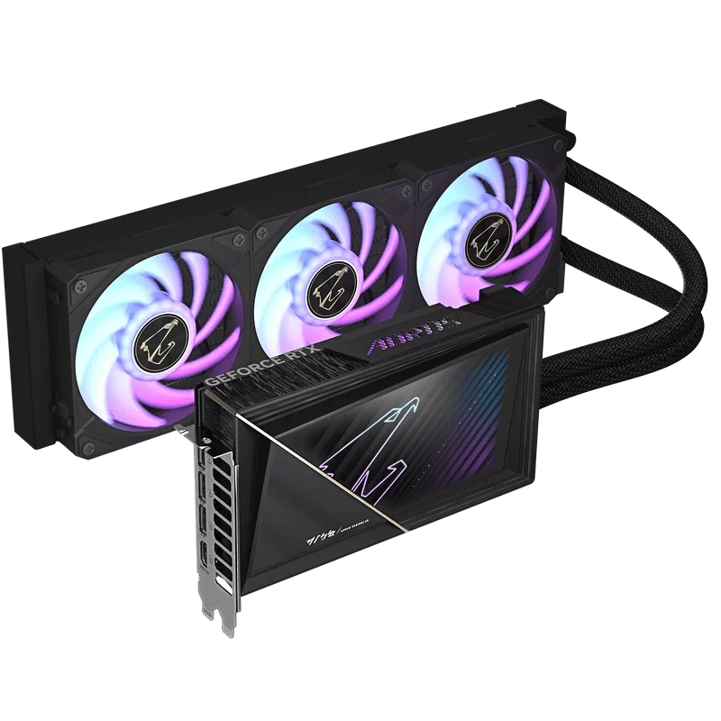 GIGABYTE AORUS GeForce RTX 5080 XTREME WATERFORCE 16G (GV-N5080AORUSX W-16GD) Graphics Card 3 GIGABYTE AORUS GeForce RTX 5080 XTREME WATERFORCE 16G (GV-N5080AORUSX W-16GD) Graphics Card - Ảnh 3
