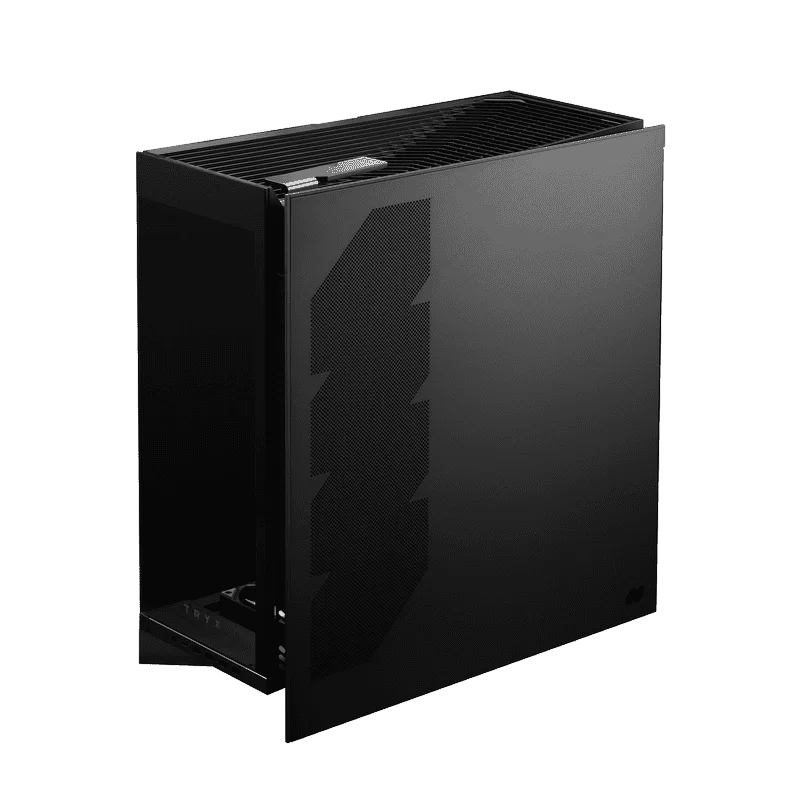 TRYX LUCA L70 Black Gaming Case - E-ATX, Mid Tower, Tempered Glass 3 TRYX LUCA L70 Black Gaming Case - E-ATX, Mid Tower, Tempered Glass - Ảnh 3