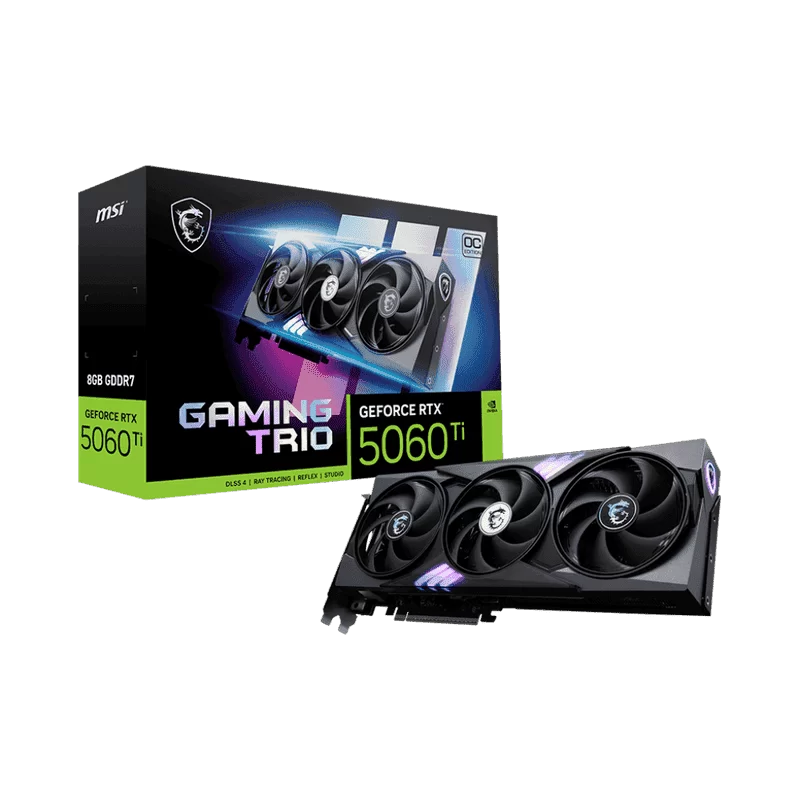 MSI GeForce RTX 5060Ti 8G GAMING TRIO OC Graphics Card 1 MSI GeForce RTX 5060Ti 8G GAMING TRIO OC Graphics Card