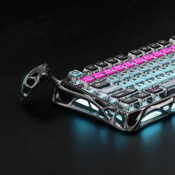 GravaStar Mercury V75 Pro - Cyberpunk - Magnetic HE Gaming Keyboard 3 GravaStar Mercury V75 Pro - Cyberpunk - Magnetic HE Gaming Keyboard - Ảnh 3