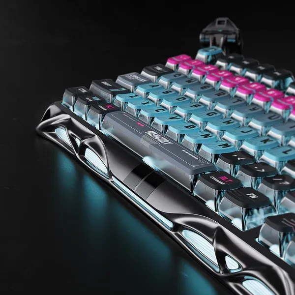 GravaStar Mercury V75 Pro - Cyberpunk - Magnetic HE Gaming Keyboard 4 GravaStar Mercury V75 Pro - Cyberpunk - Magnetic HE Gaming Keyboard - Ảnh 4