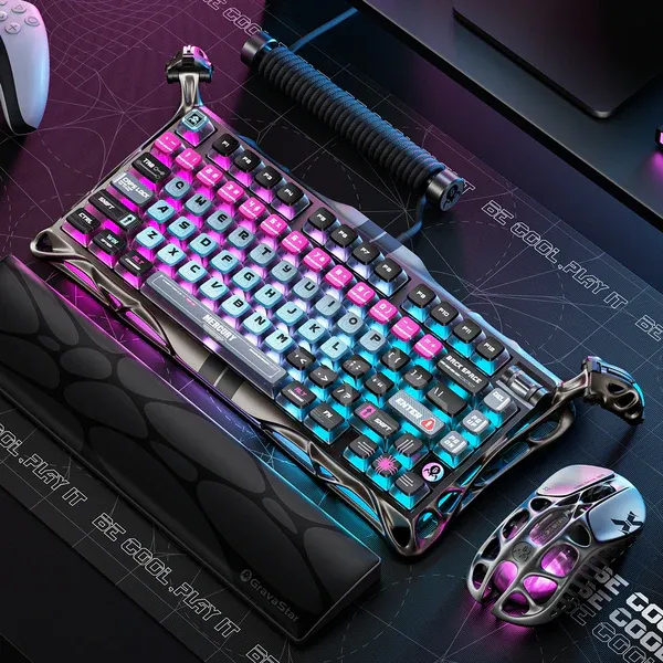 GravaStar Mercury V75 Pro - Cyberpunk - Magnetic HE Gaming Keyboard 8 GravaStar Mercury V75 Pro - Cyberpunk - Magnetic HE Gaming Keyboard - Ảnh 8
