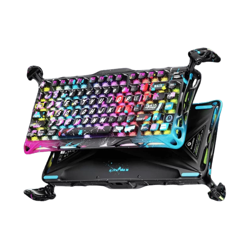GravaStar Mercury V75 Pro - Neon Graffiti - Magnetic HE Gaming Keyboard 1 GravaStar Mercury V75 Pro - Neon Graffiti - Magnetic HE Gaming Keyboard