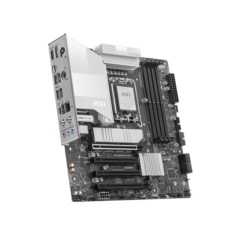 MSI PRO B860M-A WIFI Mainboard 3 MSI PRO B860M-A WIFI Mainboard - Ảnh 3