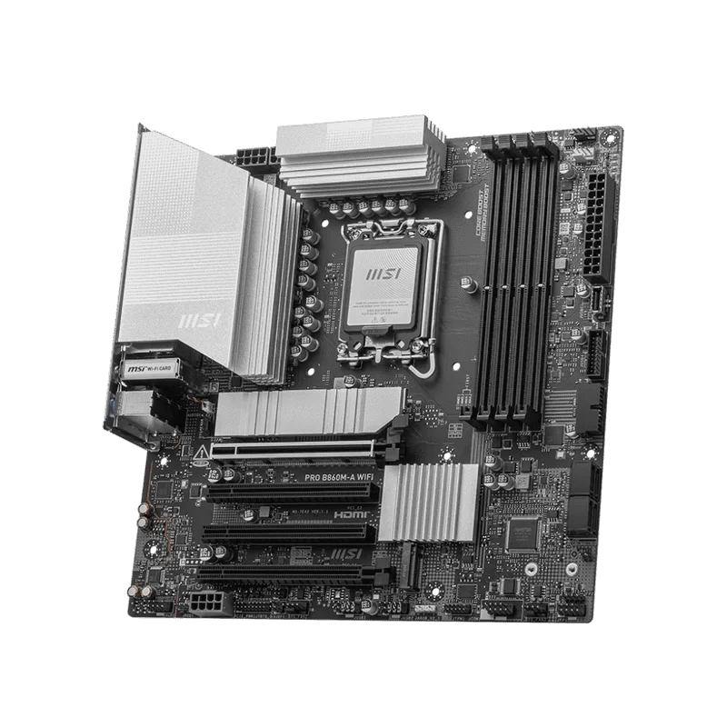 MSI PRO B860M-A WIFI Mainboard 4 MSI PRO B860M-A WIFI Mainboard - Ảnh 4