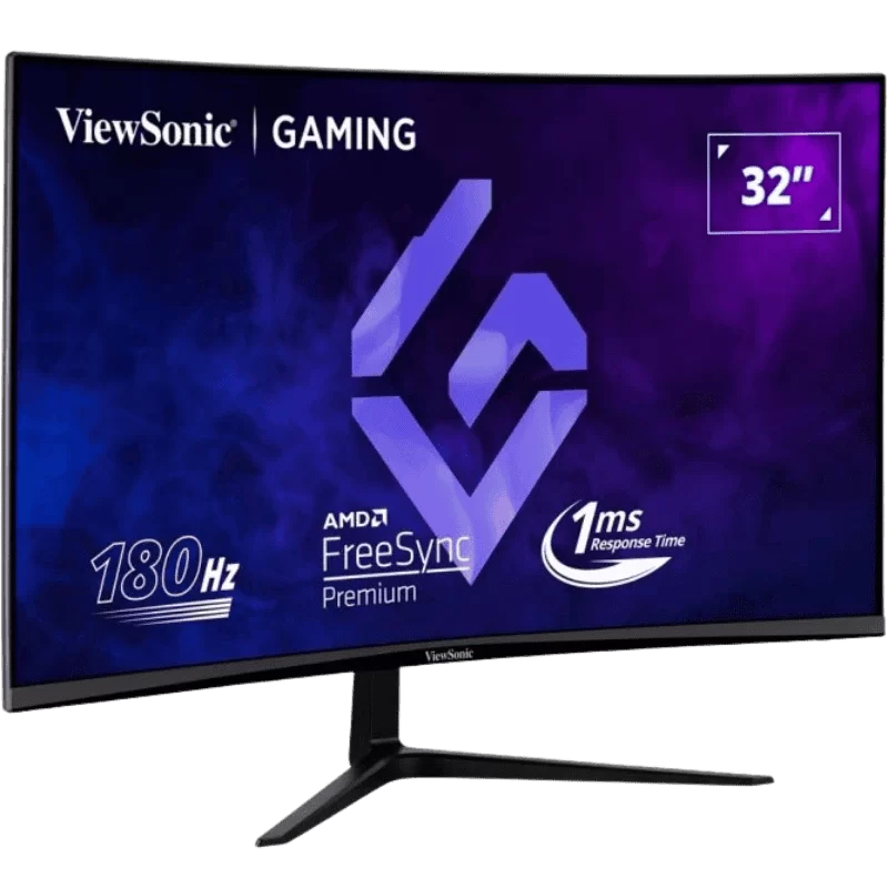 ViewSonic VX3218C-2K Curved 1500R Gaming Monitor - 32 inch, 2K QHD (2560 x 1440), VA 165Hz (2x HDMI 2.0, 1x DisplayPort), 2x 2W 7 ViewSonic VX3218C-2K Curved 1500R Gaming Monitor - 32 inch, 2K QHD (2560 x 1440), VA 165Hz (2x HDMI 2.0, 1x DisplayPort), 2x 2W - Ảnh 7