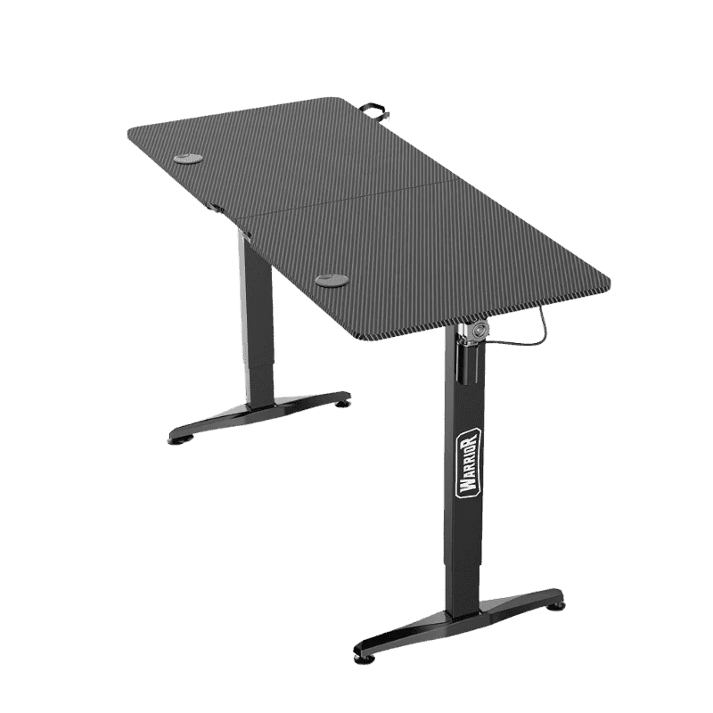 WARRIOR Paladin Series WGT606 Black - Electric Height Adjustable Standing Desk 1 WARRIOR Paladin Series WGT606 Black - Electric Height Adjustable Standing Desk