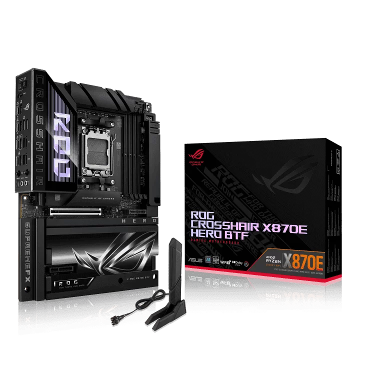 ASUS ROG CROSSHAIR X870E HERO BTF Mainboard