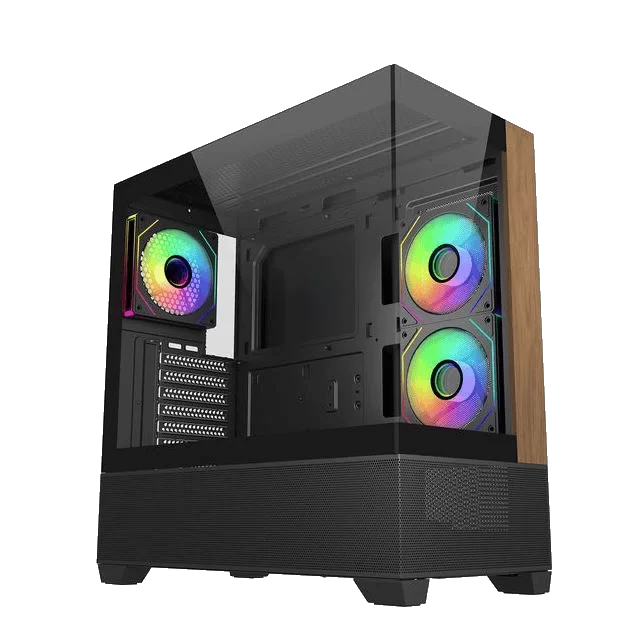 Cooler Master Elite 690 Black Wood Case - 3x 120mm ARGB included 1 Cooler Master Elite 690 Black Wood Case - 3x 120mm ARGB included