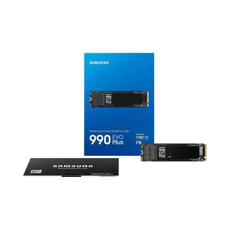 Samsung 990 EVO Plus 1TB (MZ-V9S1T0BW) SSD - M.2 2280 NVMe 2.0, PCIe Gen 4x4, Gen 5x2, 6.300 MB/s write, 7.150 MB/s read 4 Samsung 990 EVO Plus 1TB (MZ-V9S1T0BW) SSD - M.2 2280 NVMe 2.0, PCIe Gen 4x4, Gen 5x2, 6.300 MB/s write, 7.150 MB/s read - Ảnh 4