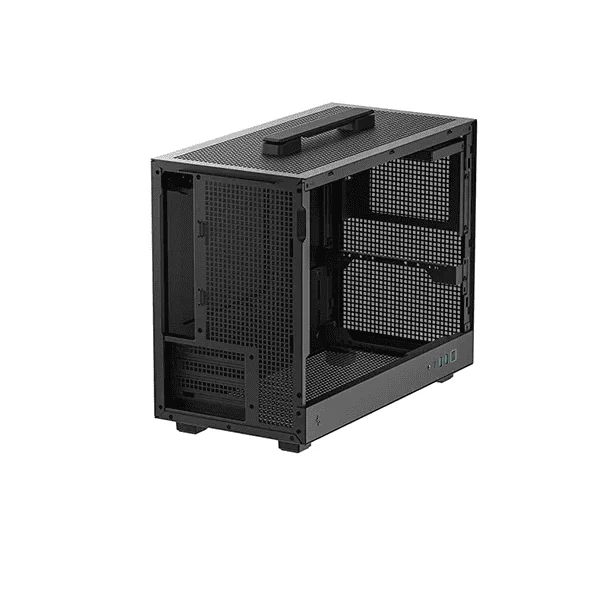 DEEPCOOL CH160 Plus Black Portable High Airflow M-ITX Case 4 DEEPCOOL CH160 Plus Black Portable High Airflow M-ITX Case - Ảnh 4