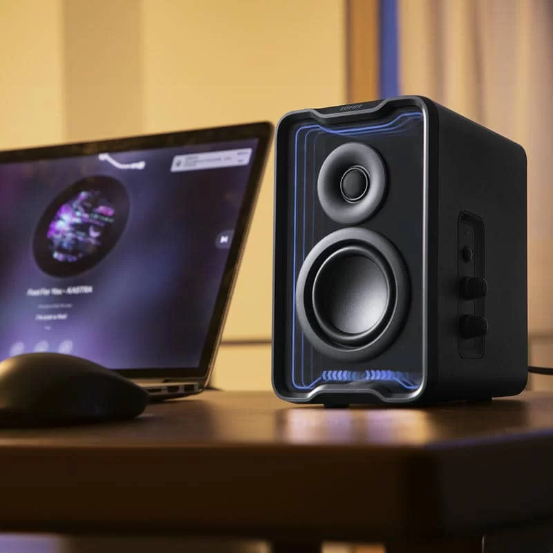 Edifier QR30 2.0 Desktop Active Speaker - 30W (RMS), USB-A + AUX inputs, Bluetooth V5.4 10 Edifier QR30 2.0 Desktop Active Speaker - 30W (RMS), USB-A + AUX inputs, Bluetooth V5.4 - Ảnh 10