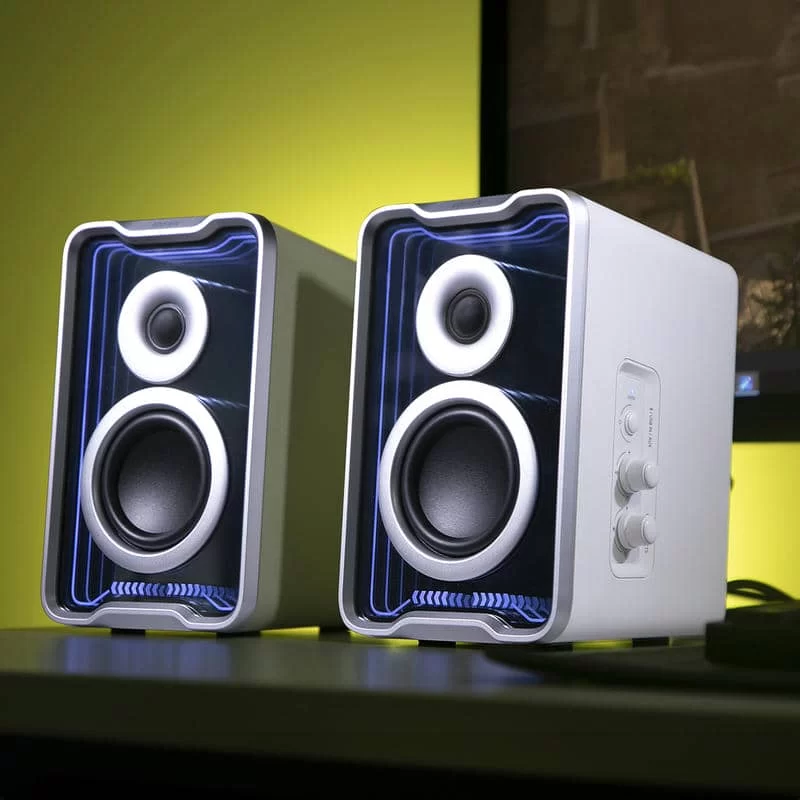 Edifier QR30 2.0 Desktop Active Speaker - 30W (RMS), USB-A + AUX inputs, Bluetooth V5.4 14 Edifier QR30 2.0 Desktop Active Speaker - 30W (RMS), USB-A + AUX inputs, Bluetooth V5.4 - Ảnh 14