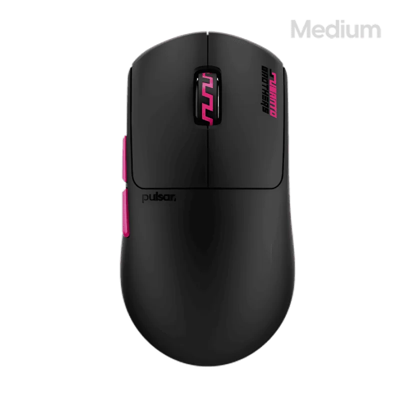 Pulsar Susanto-X Gaming Medium Pro Series Wireless Gaming Mouse - 32K DPI, 8000Hz/1ms Polling Rate