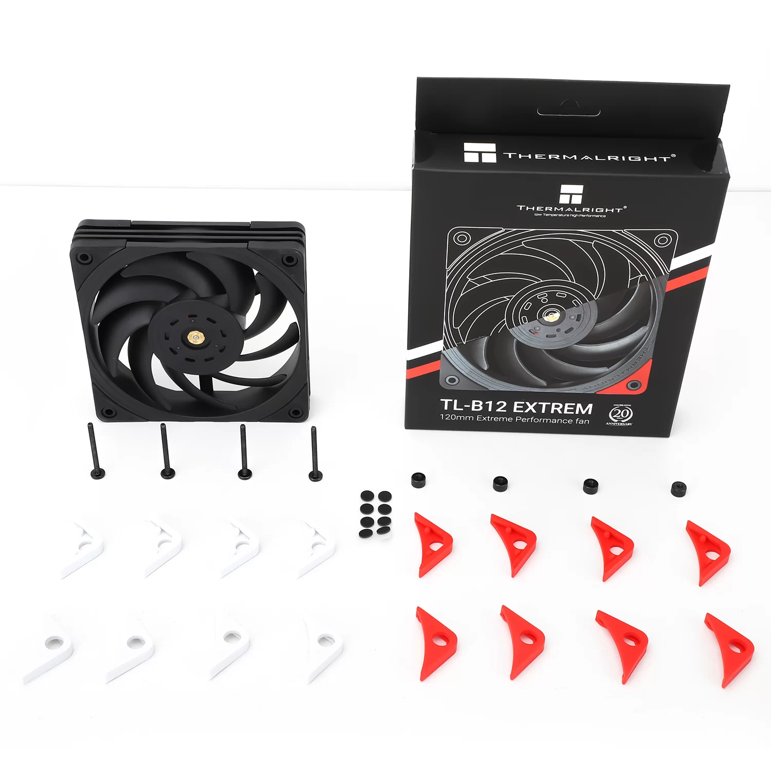 Thermalright TL-B12 Extrem Black Fan - 1x 120mm, 3150 RPM±10% 9 Thermalright TL-B12 Extrem Black Fan - 1x 120mm, 3150 RPM±10% - Ảnh 9