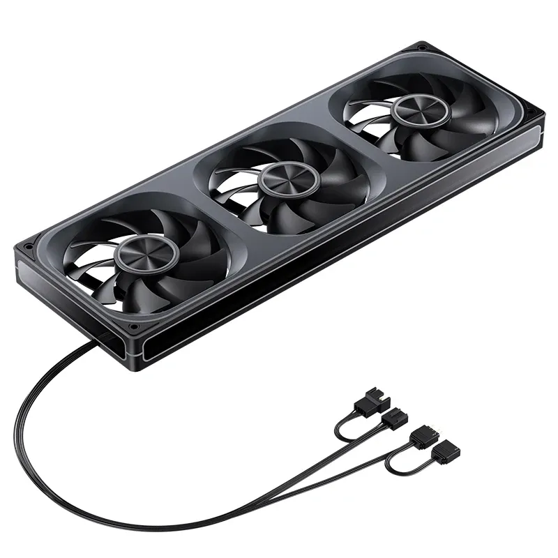 JONSBO ZA-360BR Fan Case - 3in1, 120mm PWM 3Pin ARGB Reverse Blade Silent, 4-Sides Infinity Mirror 4 JONSBO ZA-360BR Fan Case - 3in1, 120mm PWM 3Pin ARGB Reverse Blade Silent, 4-Sides Infinity Mirror - Ảnh 4