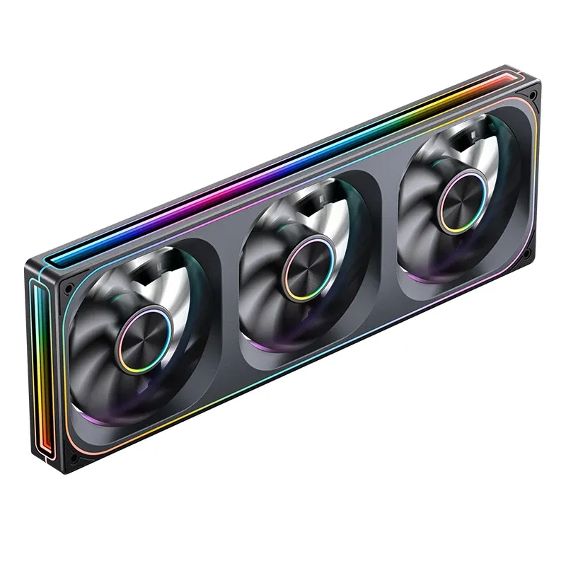 JONSBO ZA-360BR Fan Case - 3in1, 120mm PWM 3Pin ARGB Reverse Blade Silent, 4-Sides Infinity Mirror 6 JONSBO ZA-360BR Fan Case - 3in1, 120mm PWM 3Pin ARGB Reverse Blade Silent, 4-Sides Infinity Mirror - Ảnh 6