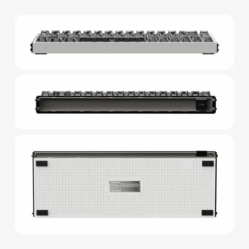 MelGeek Made68 Pro+ Phantom Gray Rapid Trigger 65%, Magnetic Switch Keyboard 5 MelGeek Made68 Pro+ Phantom Gray Rapid Trigger 65%, Magnetic Switch Keyboard - Ảnh 5