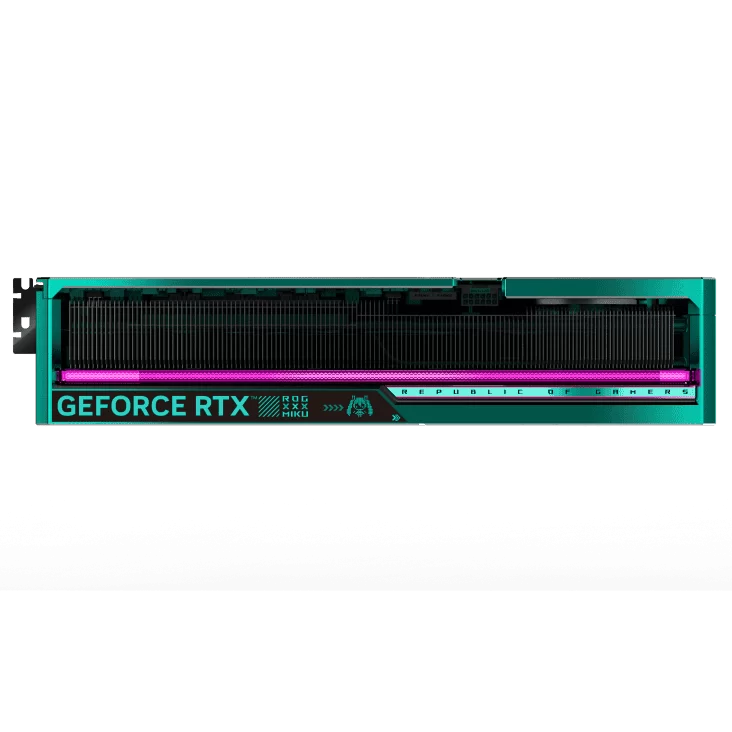 ASUS ROG Astral GeForce RTX 5080 OC HATSUNE MIKU EDITION 16GB GDDR7 Graphics Card 4 ASUS ROG Astral GeForce RTX 5080 OC HATSUNE MIKU EDITION 16GB GDDR7 Graphics Card - Ảnh 4