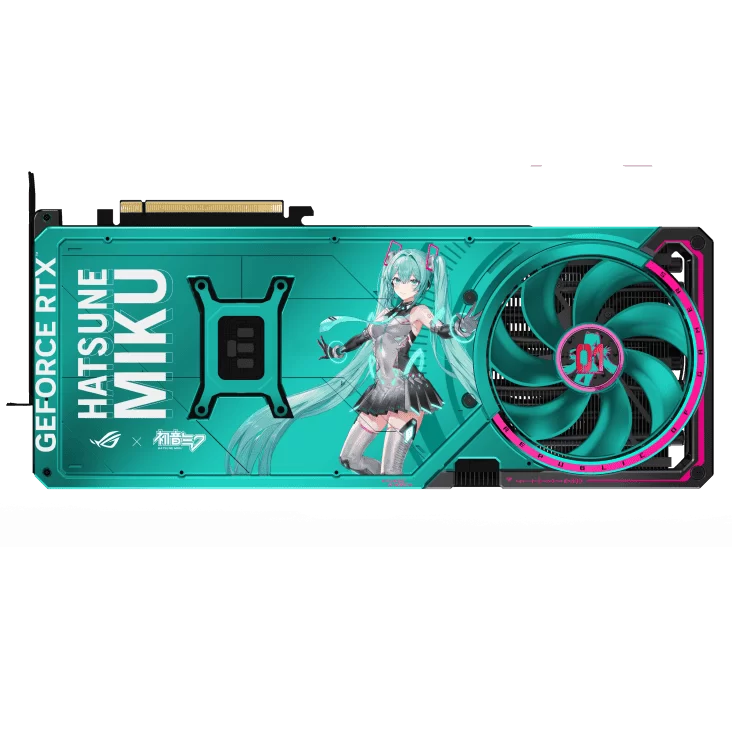 ASUS ROG Astral GeForce RTX 5080 OC HATSUNE MIKU EDITION 16GB GDDR7 Graphics Card 5 ASUS ROG Astral GeForce RTX 5080 OC HATSUNE MIKU EDITION 16GB GDDR7 Graphics Card - Ảnh 5