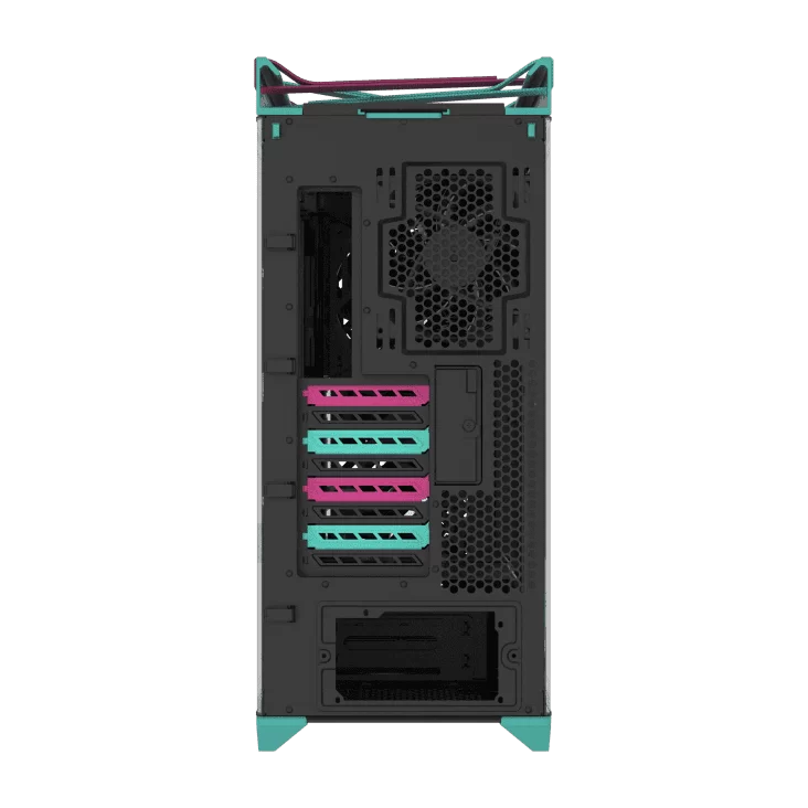 ASUS ROG Strix Helios II Hatsune Miku Edition EATX mid-tower case 3 ASUS ROG Strix Helios II Hatsune Miku Edition EATX mid-tower case - Ảnh 3