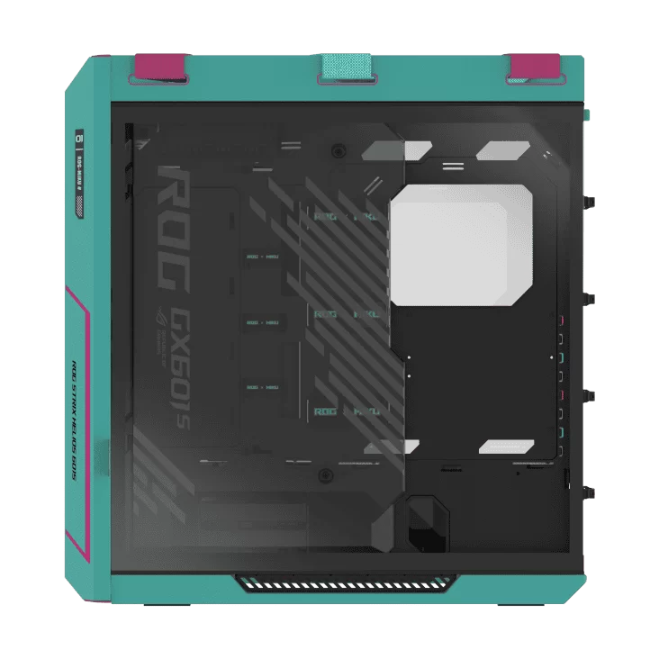 ASUS ROG Strix Helios II Hatsune Miku Edition EATX mid-tower case 8 ASUS ROG Strix Helios II Hatsune Miku Edition EATX mid-tower case - Ảnh 8