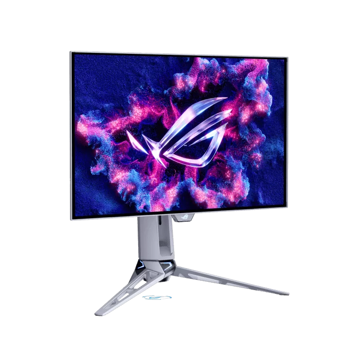 ASUS ROG Swift OLED PG27AQWP-W Gaming Monitor - 27 inch, QHD (2560x1440), Dual-Mode (QHD@540Hz, HD@720Hz), G-SYNC Compatible, VESA DisplayHDR™ 500 True Black, DisplayPort™ 2.1 3 ASUS ROG Swift OLED PG27AQWP-W Gaming Monitor - 27 inch, QHD (2560x1440), Dual-Mode (QHD@540Hz, HD@720Hz), G-SYNC Compatible, VESA DisplayHDR™ 500 True Black, DisplayPort™ 2.1 - Ảnh 3