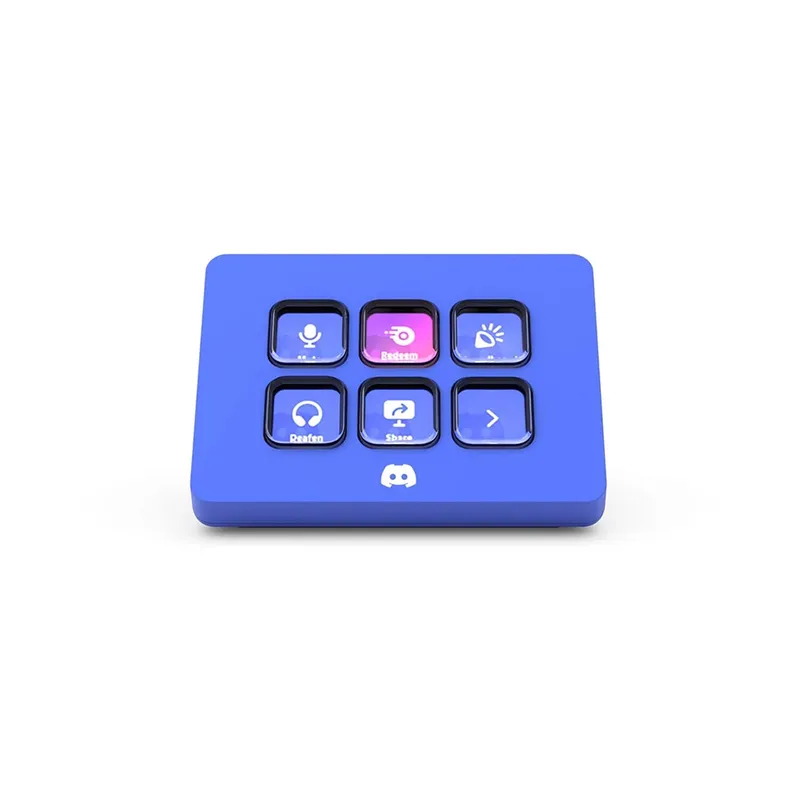 elgato Stream Deck Mini Discord Edition (10GAI9931) - 6 LCD Keys, USB 2.0 Connection 2 1