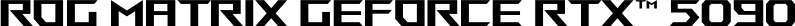 5090 matrix
