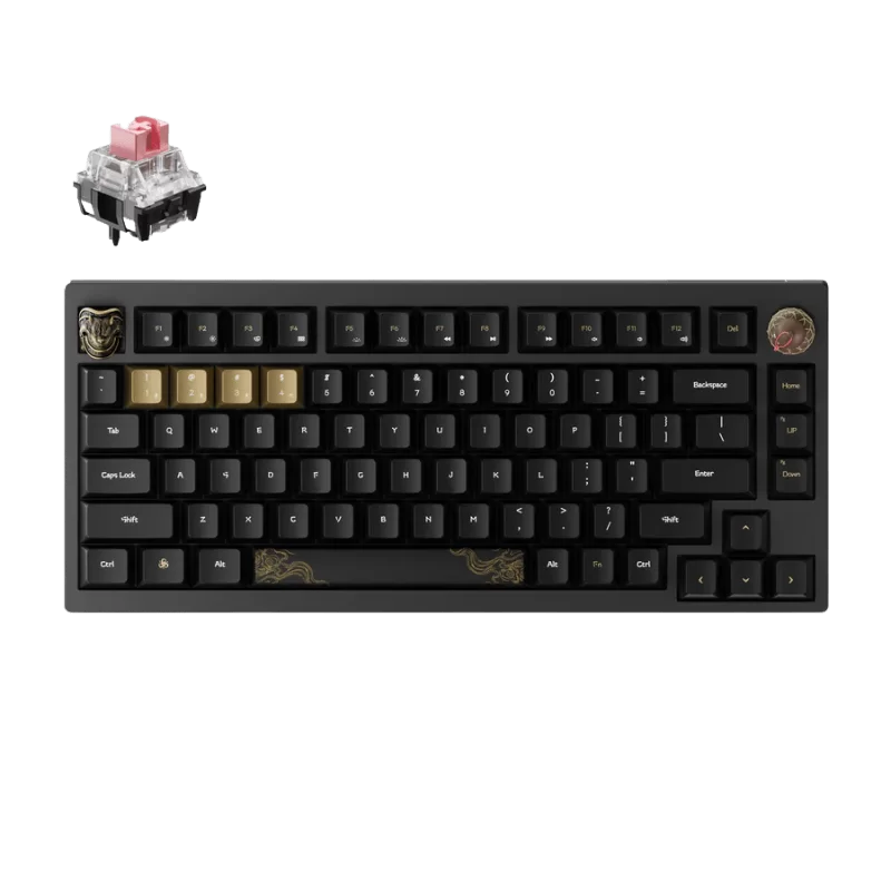Keychron Black Myth Wukong Deluxe Edition - TTC Golden Pink Switch Gaming Keyboard 1 Keychron Black Myth Wukong Deluxe Edition - TTC Golden Pink Switch Gaming Keyboard