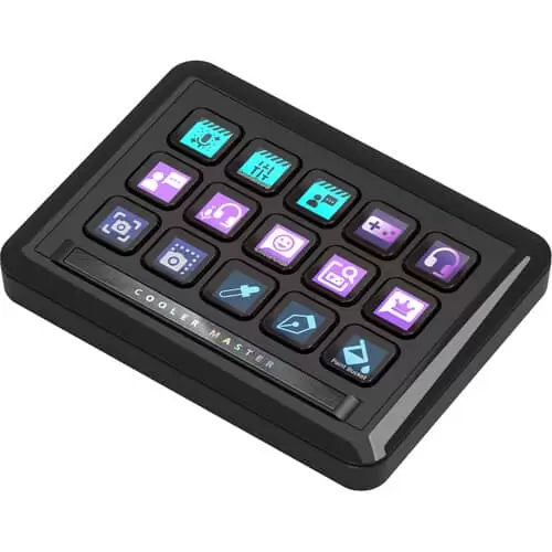 Cooler Master MasterHUB Modular Controller Stream Kit - 15 Keys, Vibrant IPS Display, 5x Fader Module, 2x Roller Module, USB-C 2 Cooler Master MasterHUB Modular Controller Stream Kit - 15 Keys, Vibrant IPS Display, 5x Fader Module, 2x Roller Module, USB-C - Ảnh 2