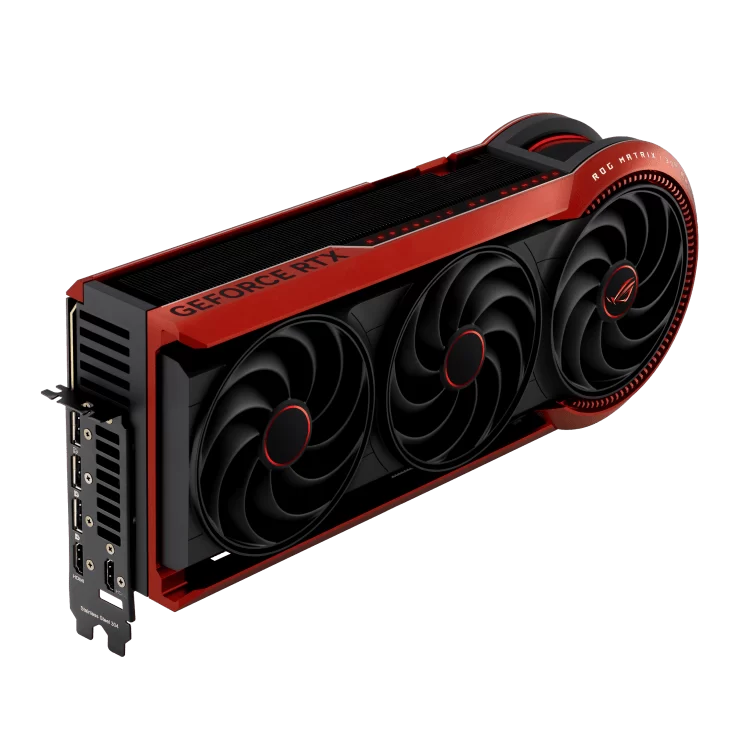 ASUS ROG Matrix Platinum GeForce RTX 5090 30th Anniversary Edition 32GB GDDR7 Graphics Card (ROG-MATRIX-RTX5090-P32G-30TH) 13 ASUS ROG Matrix Platinum GeForce RTX 5090 30th Anniversary Edition 32GB GDDR7 Graphics Card (ROG-MATRIX-RTX5090-P32G-30TH) - Ảnh 13