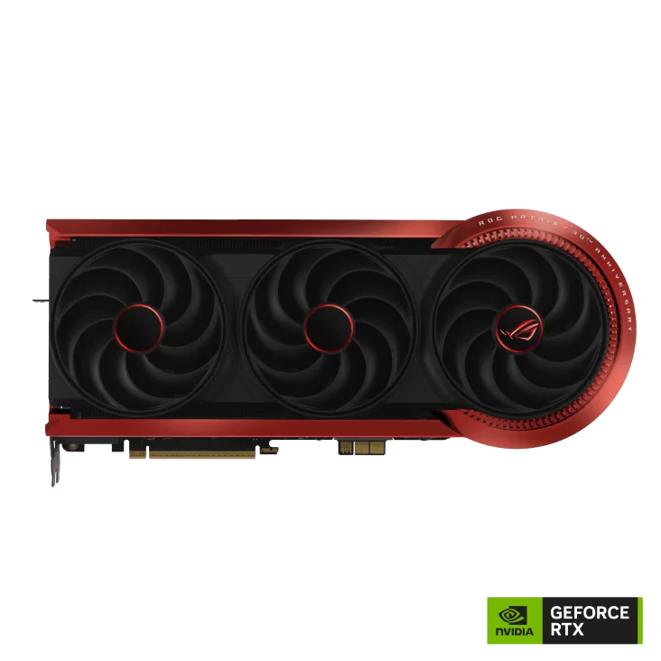 ASUS ROG Matrix Platinum GeForce RTX 5090 30th Anniversary Edition 32GB GDDR7 Graphics Card (ROG-MATRIX-RTX5090-P32G-30TH) 2 ASUS ROG Matrix Platinum GeForce RTX 5090 30th Anniversary Edition 32GB GDDR7 Graphics Card (ROG-MATRIX-RTX5090-P32G-30TH) - Ảnh 2