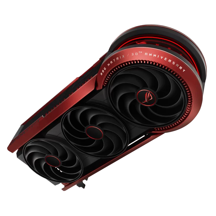 ASUS ROG Matrix Platinum GeForce RTX 5090 30th Anniversary Edition 32GB GDDR7 Graphics Card (ROG-MATRIX-RTX5090-P32G-30TH) 4 ASUS ROG Matrix Platinum GeForce RTX 5090 30th Anniversary Edition 32GB GDDR7 Graphics Card (ROG-MATRIX-RTX5090-P32G-30TH) - Ảnh 4