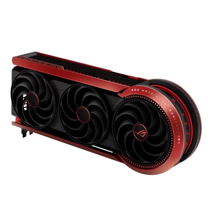 ASUS ROG Matrix Platinum GeForce RTX 5090 30th Anniversary Edition 32GB GDDR7 Graphics Card (ROG-MATRIX-RTX5090-P32G-30TH) 5 ASUS ROG Matrix Platinum GeForce RTX 5090 30th Anniversary Edition 32GB GDDR7 Graphics Card (ROG-MATRIX-RTX5090-P32G-30TH) - Ảnh 5