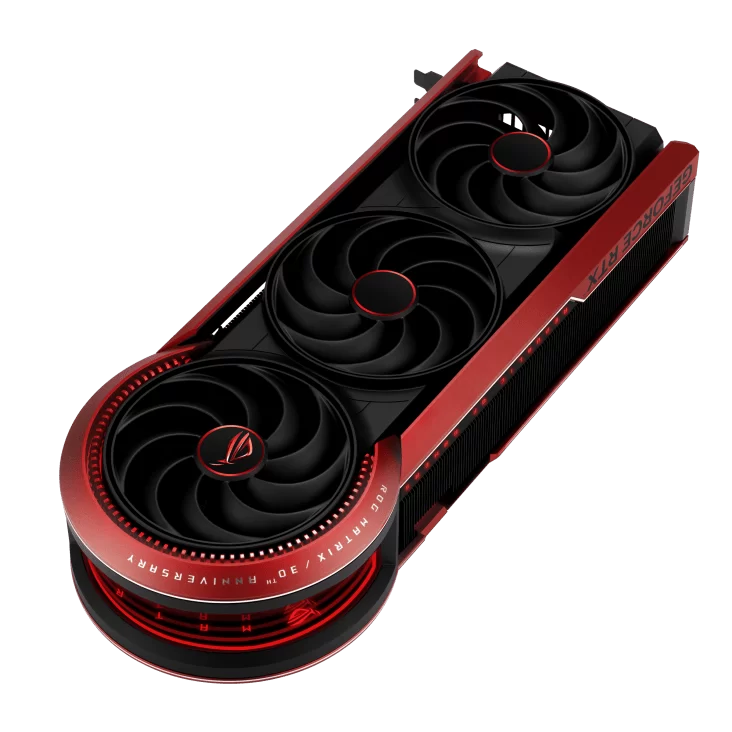 ASUS ROG Matrix Platinum GeForce RTX 5090 30th Anniversary Edition 32GB GDDR7 Graphics Card (ROG-MATRIX-RTX5090-P32G-30TH) 6 ASUS ROG Matrix Platinum GeForce RTX 5090 30th Anniversary Edition 32GB GDDR7 Graphics Card (ROG-MATRIX-RTX5090-P32G-30TH) - Ảnh 6