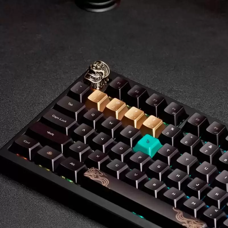 Keychron Black Myth Wukong Deluxe Edition - TTC Golden Pink Switch Gaming Keyboard 5 Keychron Black Myth Wukong Deluxe Edition - TTC Golden Pink Switch Gaming Keyboard - Ảnh 5
