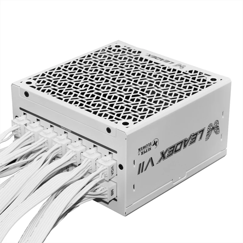 Super Flower Leadex VII Platinum PRO 1200W ATX 3.1 (WH) PSU - 1200W, White, ATX 3.1 Compatible, Pcie 5.1 ready, 80 Plus Platinum & Cybenetics Platinum 10 Super Flower Leadex VII Platinum PRO 1200W ATX 3.1 (WH) PSU - 1200W, White, ATX 3.1 Compatible, Pcie 5.1 ready, 80 Plus Platinum & Cybenetics Platinum - Ảnh 10