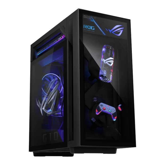 ASUS ROG G1000 (2026) GM1000 (GM1000TY-XS999) Gaming Desktop PC - Ryzen 9 9950X 3D, 5090 ROG, 32GB DDR5, 2TB NVMe PCIe 4.0, 1000W, 420mm AIO, Win 11 Pro 4 ASUS ROG G1000 (2026) GM1000 (GM1000TY-XS999) Gaming Desktop PC - Ryzen 9 9950X 3D, 5090 ROG, 32GB DDR5, 2TB NVMe PCIe 4.0, 1000W, 420mm AIO, Win 11 Pro - Ảnh 4