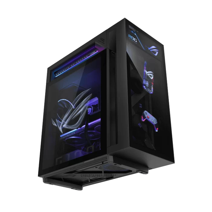 ASUS ROG G1000 (2026) GM1000 (GM1000TY-XS999) Gaming Desktop PC - Ryzen 9 9950X 3D, 5090 ROG, 32GB DDR5, 2TB NVMe PCIe 4.0, 1000W, 420mm AIO, Win 11 Pro 8 ASUS ROG G1000 (2026) GM1000 (GM1000TY-XS999) Gaming Desktop PC - Ryzen 9 9950X 3D, 5090 ROG, 32GB DDR5, 2TB NVMe PCIe 4.0, 1000W, 420mm AIO, Win 11 Pro - Ảnh 8