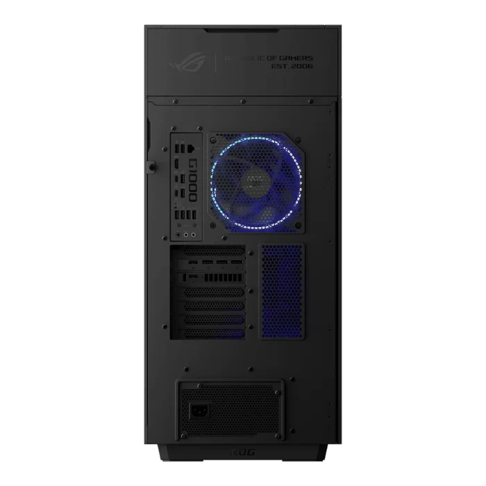 ASUS ROG G1000 (2026) GM1000 (GM1000TY-XS999) Gaming Desktop PC - Ryzen 9 9950X 3D, 5090 ROG, 32GB DDR5, 2TB NVMe PCIe 4.0, 1000W, 420mm AIO, Win 11 Pro 9 ASUS ROG G1000 (2026) GM1000 (GM1000TY-XS999) Gaming Desktop PC - Ryzen 9 9950X 3D, 5090 ROG, 32GB DDR5, 2TB NVMe PCIe 4.0, 1000W, 420mm AIO, Win 11 Pro - Ảnh 9