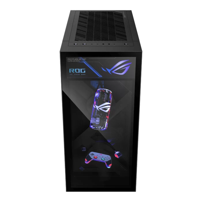 ASUS ROG G1000 (2026) GM1000 (GM1000TY-XS999) Gaming Desktop PC - Ryzen 9 9950X 3D, 5090 ROG, 32GB DDR5, 2TB NVMe PCIe 4.0, 1000W, 420mm AIO, Win 11 Pro 13 ASUS ROG G1000 (2026) GM1000 (GM1000TY-XS999) Gaming Desktop PC - Ryzen 9 9950X 3D, 5090 ROG, 32GB DDR5, 2TB NVMe PCIe 4.0, 1000W, 420mm AIO, Win 11 Pro - Ảnh 13