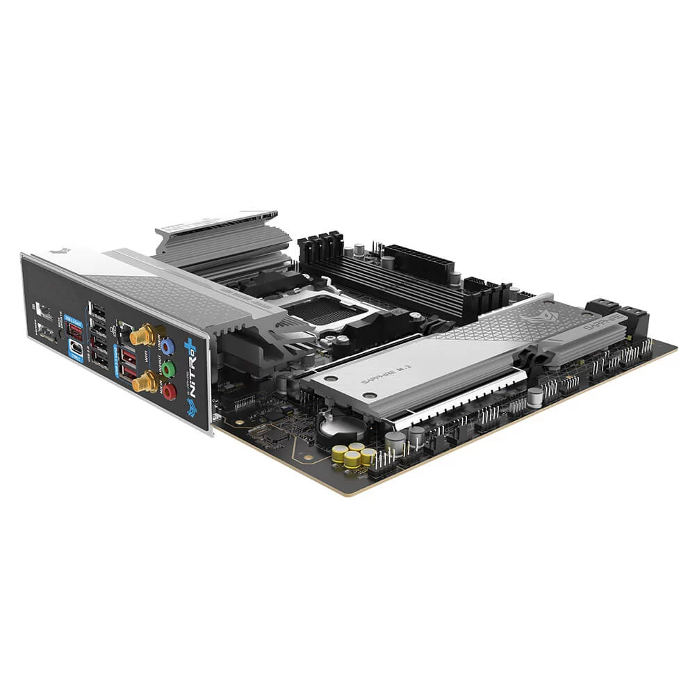 SAPPHIRE NITRO+ B850M WIFI – Socket AM5 Mainboard 6 SAPPHIRE NITRO+ B850M WIFI – Socket AM5 Mainboard - Ảnh 6