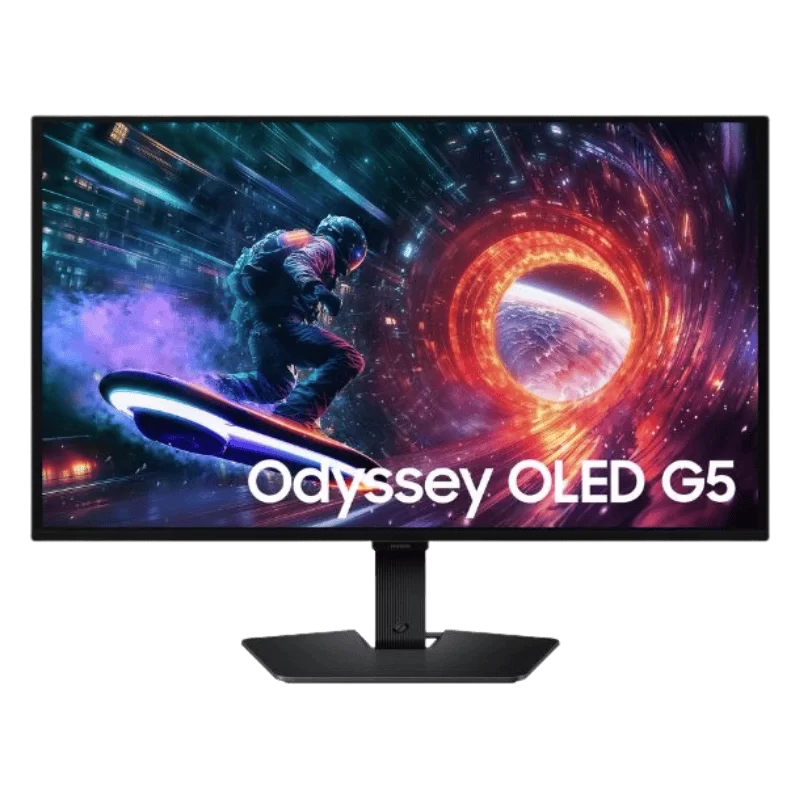 Samsung Odyssey G5 G50SF LS27FG502SEXXV OLED Gaming Monitor - 27 inch 16:9 QHD (2560 x 1440), QD‑OLED, 180Hz, 0.03ms (GtG), 200 cd/㎡ 1 Samsung Odyssey G5 G50SF LS27FG502SEXXV OLED Gaming Monitor - 27 inch 16:9 QHD (2560 x 1440), QD‑OLED, 180Hz, 0.03ms (GtG), 200 cd/㎡